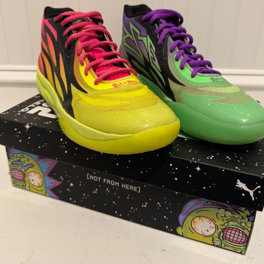 Puma LaMelo Ball Rick and Morty MB.02 Basketball Shoes
